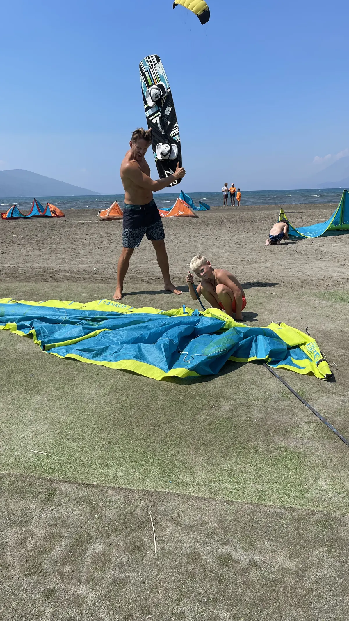 Обучение детей кайтсерфингу в школе ProKiteClub